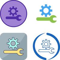 Unique Technical Support Icon Design vector