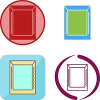 Unique Frame Icon Design vector