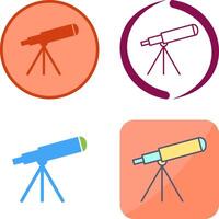 Telescope Icon Design vector