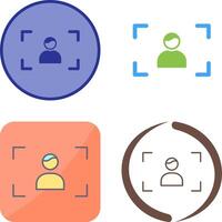 Unique Focus Icon Design vector