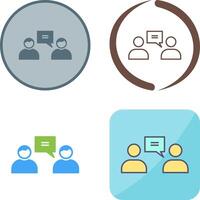 Customer Engagement Icon Design vector