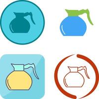 Coffee Pot Icon Design vector