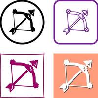 Crossbow Icon Design vector