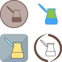 Cezve Icon Design vector