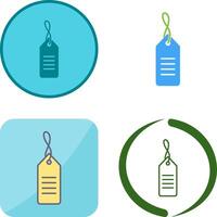 Unique Sale Tag Icon Design vector