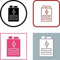 Battery Icon Design vector