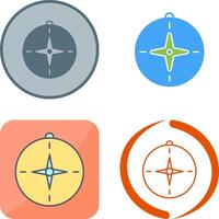 Compass Icon Design vector