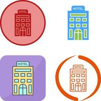 diseño de icono de hotel vector