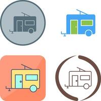 Trailer Icon Design vector