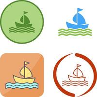 Boat Icon Design vector