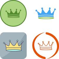 King Crown Icon Design vector