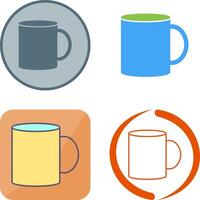 Coffee Mug Icon Design vector