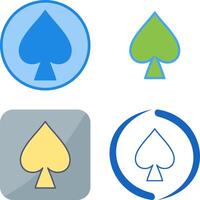 Spade Icon Design vector