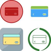 Unique Credit Card Icon Design vector
