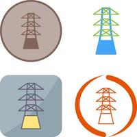 Unique Tower Icon Design vector