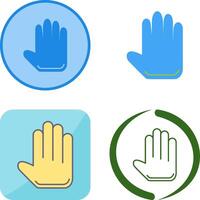 Unique Hand Tool Icon Design vector