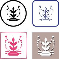 Irrigation System Icon Design vector