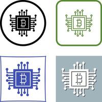 Chip Icon Design vector
