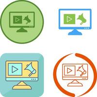 Unique Digital Marketing Icon Design vector