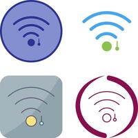 Unique WiFi Sign Icon Design vector