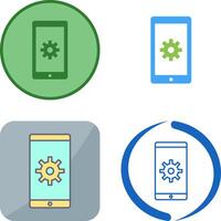 Network Settings Icon Design vector