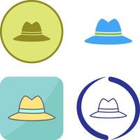 diseño de icono de sombrero vector