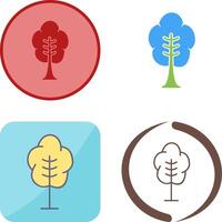 diseño de icono de árbol vector