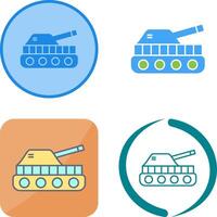 Tank Icon Design vector