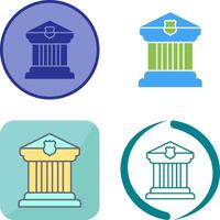 Courthouse Icon Design vector