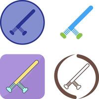 Baton Icon Design vector