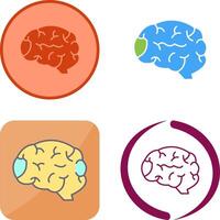 Brain Icon Design vector