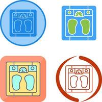 Weighing Scale Icon Design vector