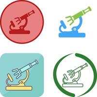 Microscope Icon Design vector