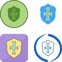 Unique Sheild Icon Design vector