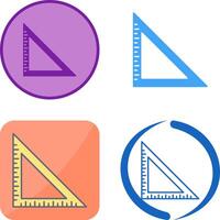 Set Square Icon Design vector