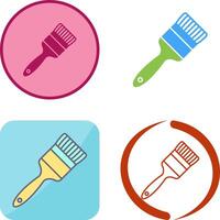 Paint Brush Icon Design vector