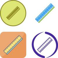 Ruler Icon Design vector