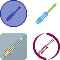 Screwdriver Icon Design vector