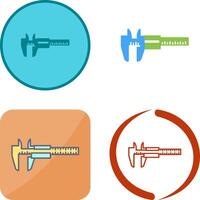 Calipers Icon Design vector