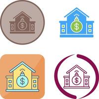 Debt Icon Design vector