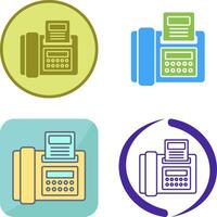 Fax Icon Design vector