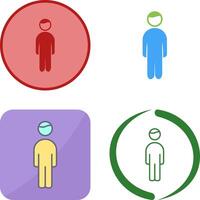 Tourist Icon Design vector