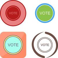 Vote Link Icon Design vector