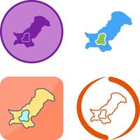 diseño de icono de mapa vector