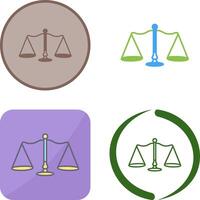 Scale Icon Design vector