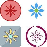 Flower Icon Design vector