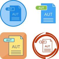 AUT Icon Design vector