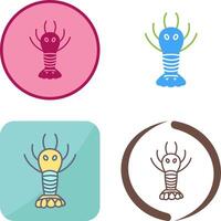 Lobster Icon Design vector