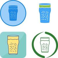 Pint of Beer Icon Design vector