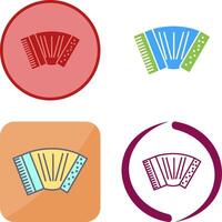 Accordion Icon Design vector